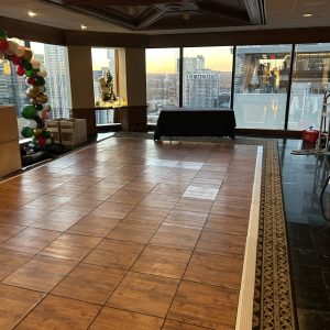 Wood Grain Dance Floor