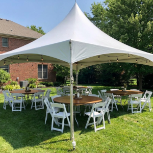 20′ × 20′ High Peak Frame Tent