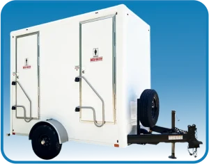 2 Stall Luxury Restroom Trailer