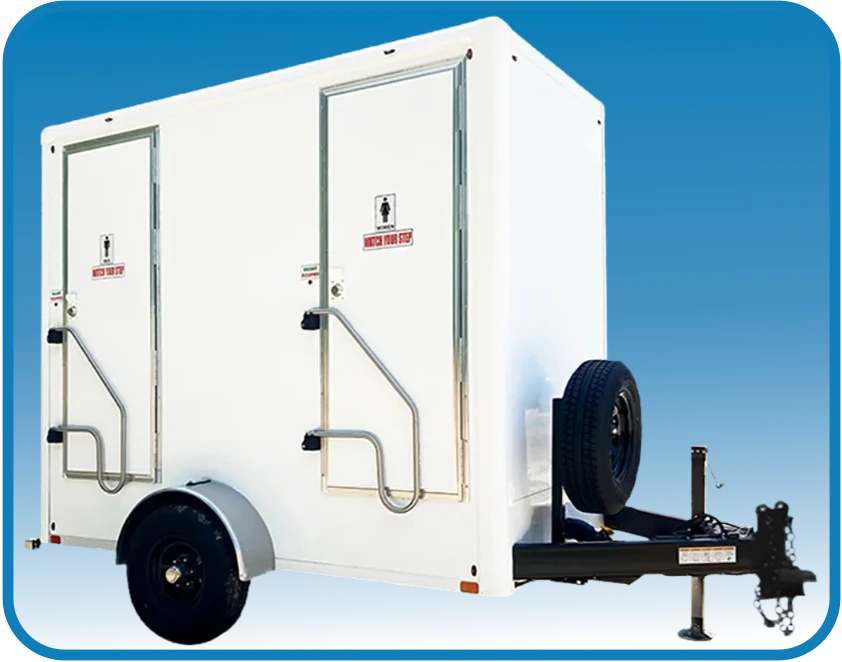 2 Stall Luxury Restroom Trailer